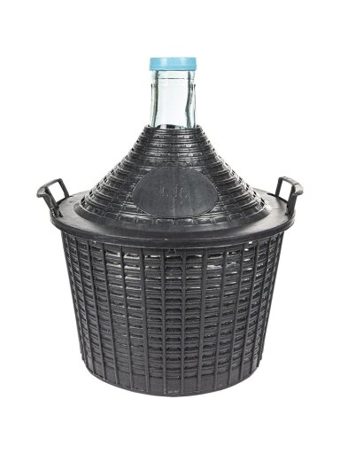 Vyno indas su plastikiniu krepšiu BROWIN 644010, 10 l