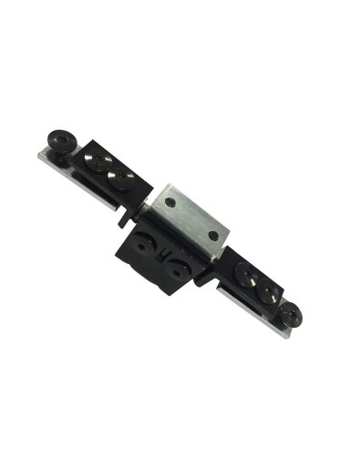 Vyris paslėptas apsauginėms metalinėms durims 754/MN ( 3D reguliavimas ) juodas