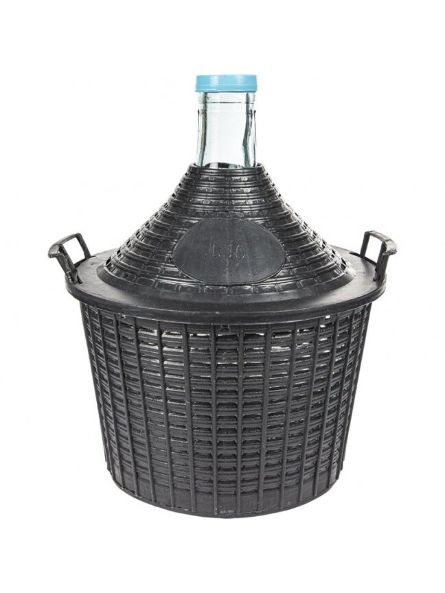 Vyno indas su plastikiniu krepšiu BROWIN 644010, 10 l Vyno indas su plastikiniu krepšiu BROWIN 644010, 10 l
