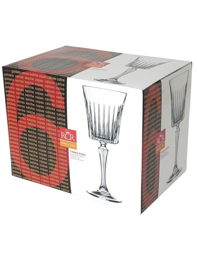 Vyno taurės RCR TIMELESS, 300 ml, 6 vnt. 1 Vyno taurės RCR TIMELESS, 300 ml, 6 vnt. 1