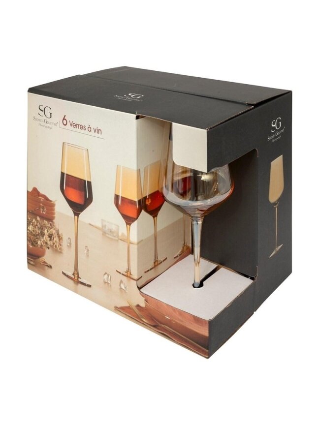 Vyno taurių komplektas Secret de Gourmet, 0.45 l 1 Vyno taurių komplektas Secret de Gourmet, 0.45 l 1