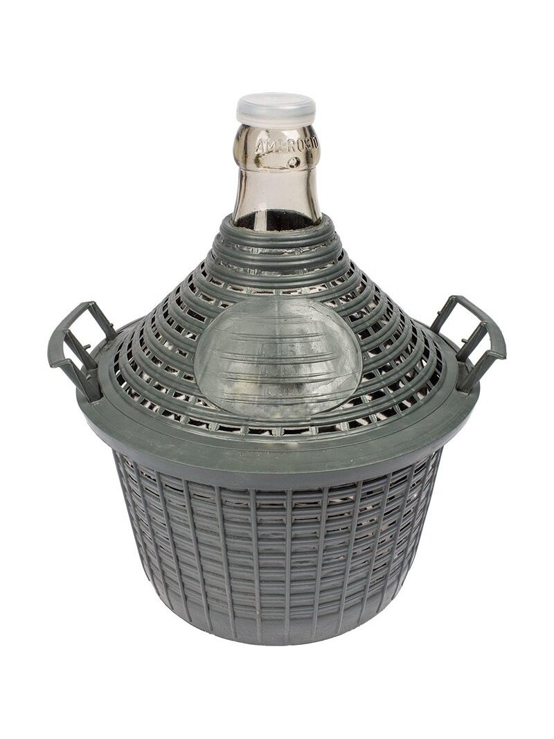 Vyno indas su plastikiniu krepšiu BROWIN 644005, 5 l