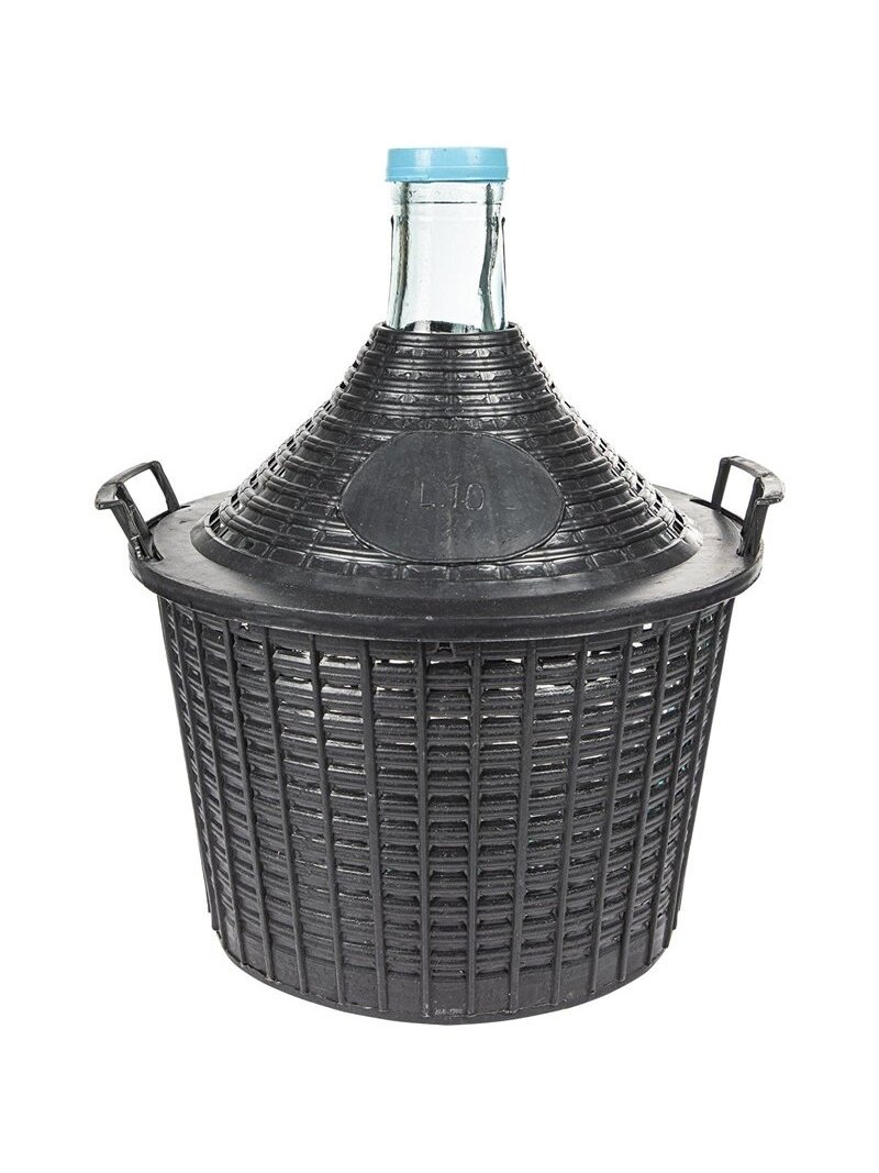 Vyno indas su plastikiniu krepšiu BROWIN 644010, 10 l