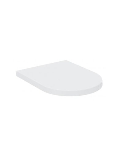 WC dangtis Atelier Blend Curve, soft close, easy Off, baltas
