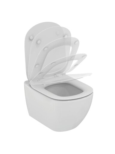 WC pakabinamas Ideal Standard Tesi, Aquablade, su paslėptais tvirtinimais WC pakabinamas Ideal Standard Tesi, Aquablade, su paslėptais tvirtinimais