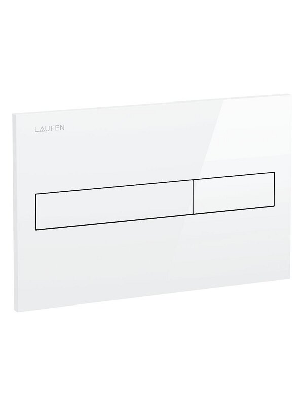 WC klavišas Laufen LIS Dual Flush, baltas WC klavišas Laufen LIS Dual Flush, baltas