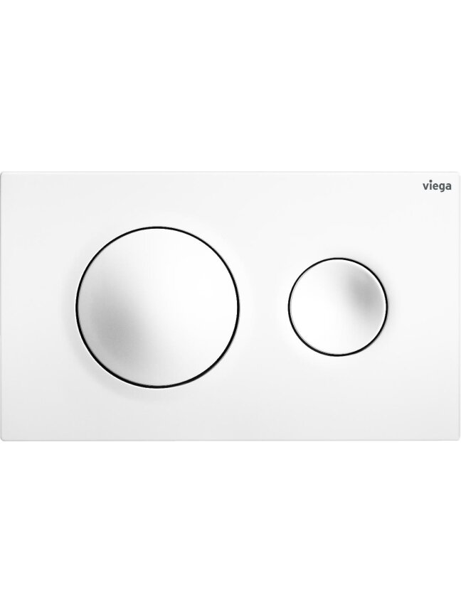 WC klavišas Viega Prevista, Visign For Style 20, alpių balta 1 WC klavišas Viega Prevista, Visign For Style 20, alpių balta 1