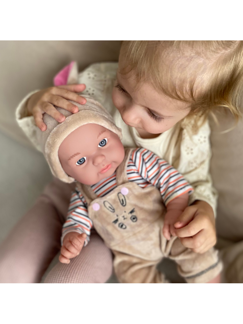 WOOPIE ROYAL Lėlė Doll in Bunny Clothes 46 cm 3
