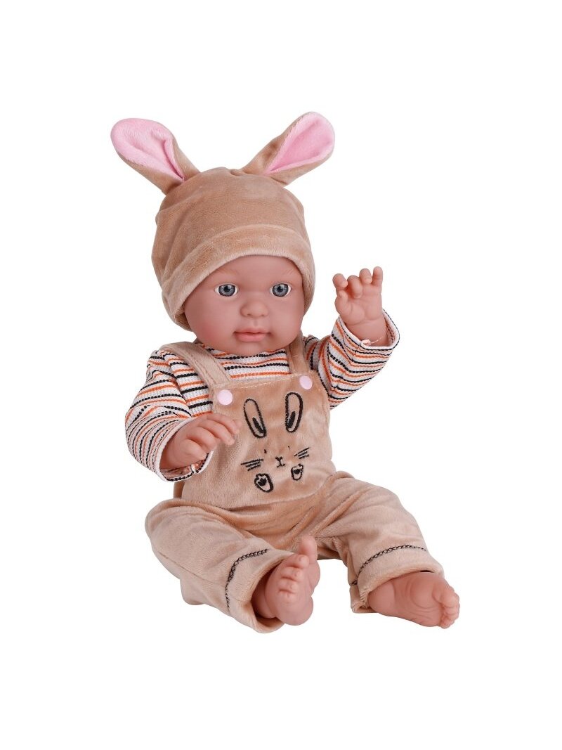 WOOPIE ROYAL Lėlė Doll in Bunny Clothes 46 cm