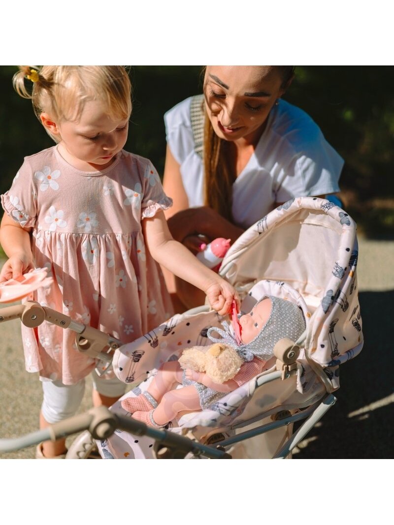 WOOPIE ROYAL lėlė kūdikiui, 36 cm, su meškiuku, maitinimo priedai 4 WOOPIE ROYAL lėlė kūdikiui, 36 cm, su meškiuku, maitinimo priedai 4