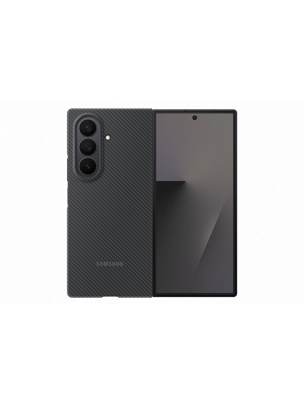 XF966SBEGWW Carbon Shield Case Samsung Galaxy Fold7, Black 3