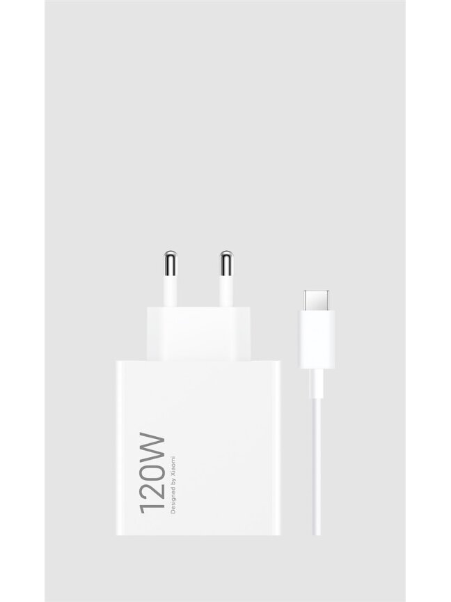Xiaomi 120W HyperCharge Combo (Type-A) EU, White Xiaomi 120W HyperCharge Combo (Type-A) EU, White