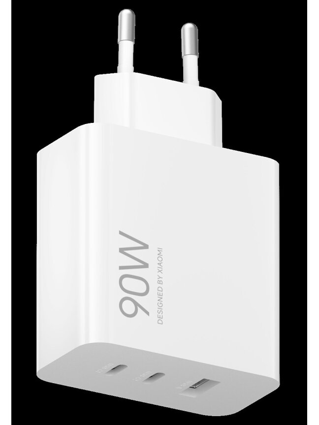 Xiaomi 90W HyperCharge Power Adapter(3-Port) EU, White 2