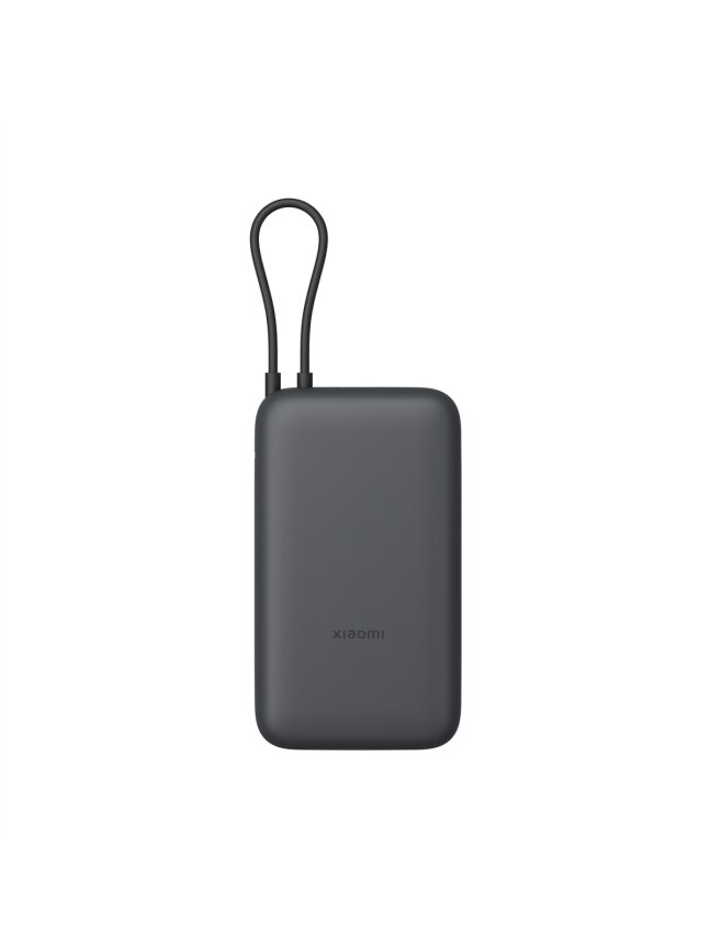 Xiaomi Power Bank 20000mAh (Integrated Cable), Dark Gray 1