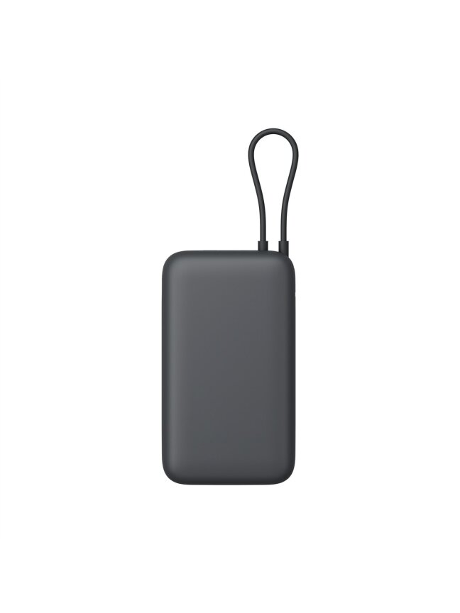 Xiaomi Power Bank 20000mAh (Integrated Cable), Dark Gray 2