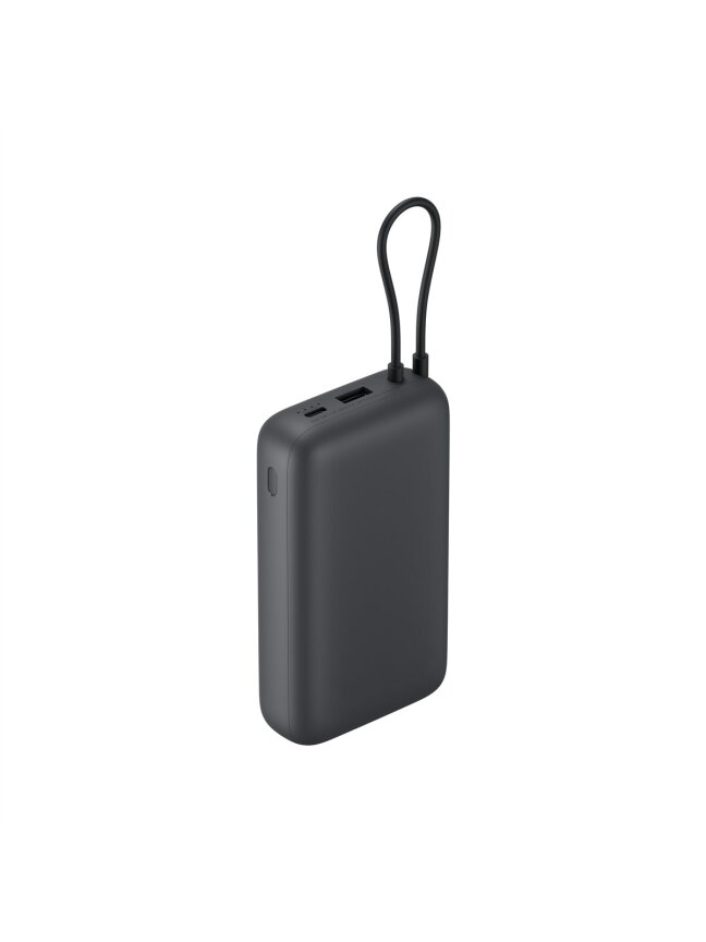 Xiaomi Power Bank 20000mAh (Integrated Cable), Dark Gray 3