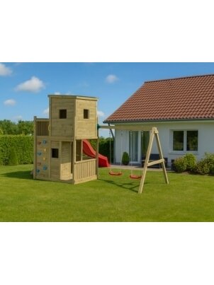 Žaidimų aikštelė Lofter 2Swings 1 Žaidimų aikštelė Lofter 2Swings 1