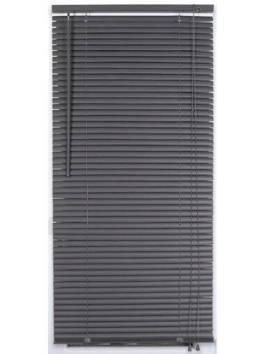 Žaliuzės Luance VENITIAN, tamsiai pilka, 900 mm x 1800 mm