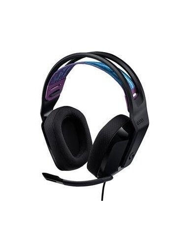 Žaidimų ausinės LOGITECH G335 juodos