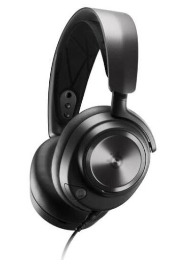 Žaidimų ausinės Steelseries Arctis Nova Pro, juodos
