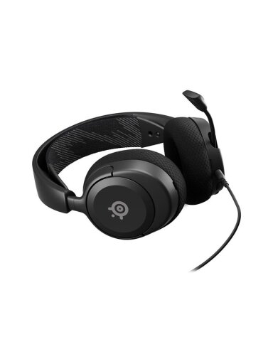 Žaidimų ausinės su lankeliu, Steelseries Arctis Nova, juodos