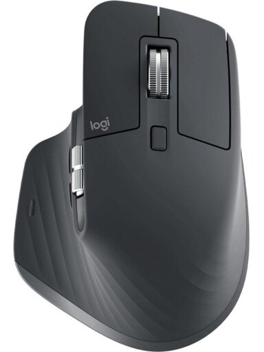 Žaidimų pelė Logitech MX Master 3S, juoda