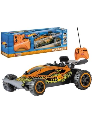 Žaisl automob Mondo Hot wheels RC Micro Buggy,13-63446,1:28 Žaisl automob Mondo Hot wheels RC Micro Buggy,13-63446,1:28