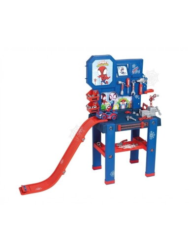 Žaisl meistro įrankių rinkinys Smoby Workshop Spidey Bricolo