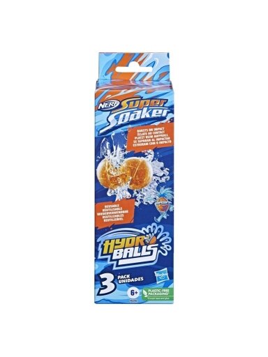 ŽAISL VANDENS KAMUOLIUK NERF 3VNT F6392