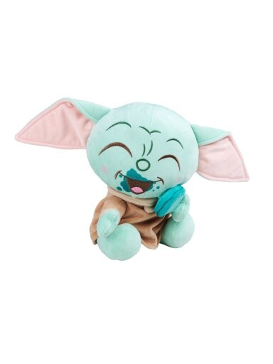 žaislinė figurėlė pliušinė Star Wars Grogu su macaroon žaislinė figurėlė pliušinė Star Wars Grogu su macaroon