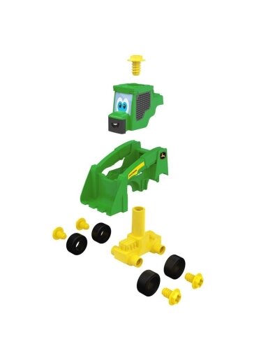 Žaislinis automobilis John Deere Kids Build A Buddy, žalia