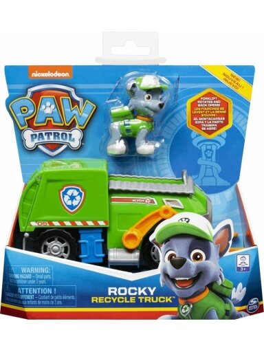 Žaislinis automobilis Paw Patrol BASIC VEHICLES 6068360