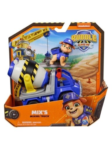 Žaislinis automobilis Paw Patrol Rubble & Crew 6066540
