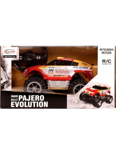 Žaislinis automobilis Rastar 1:18 Pajero, 372 mm Žaislinis automobilis Rastar 1:18 Pajero, 372 mm