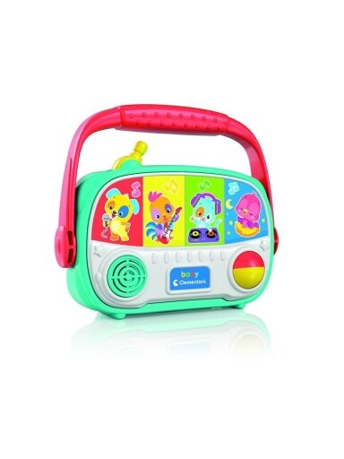 Žaislinis kūdikių radijas Baby Clementoni 17459