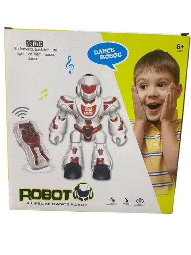 Žaislinis robotas Dance Robot 606-3 Žaislinis robotas Dance Robot 606-3