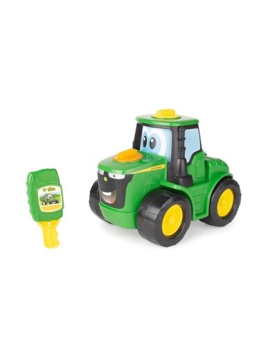 Žaislinis traktorius John Deere KEY N GO JOHNNY 47500