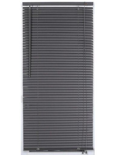 Žaliuzės Luance VENITIAN, tamsiai pilka, 900 mm x 1800 mm