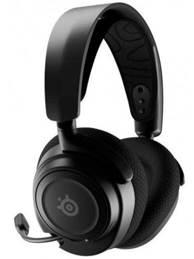 Žaidimų ausinės su lankeliu Steelseries Arctis Nova, juodos Žaidimų ausinės su lankeliu Steelseries Arctis Nova, juodos