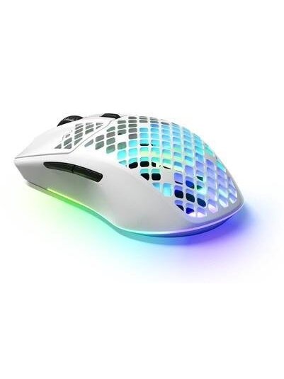 Žaidimų pelė Steelseries Aerox 3, balta