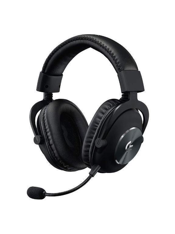 Žaidimų ausinės Logitech Pro X, juodos 1 Žaidimų ausinės Logitech Pro X, juodos 1