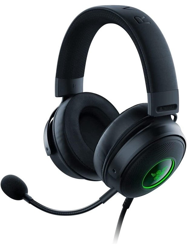 Žaidimų ausinės Razer Kraken V3, juodos 1