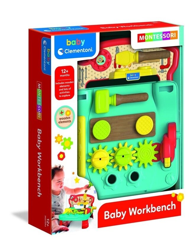 Žaidimų stalas Clementoni Baby Clemmy 17968 1 Žaidimų stalas Clementoni Baby Clemmy 17968 1