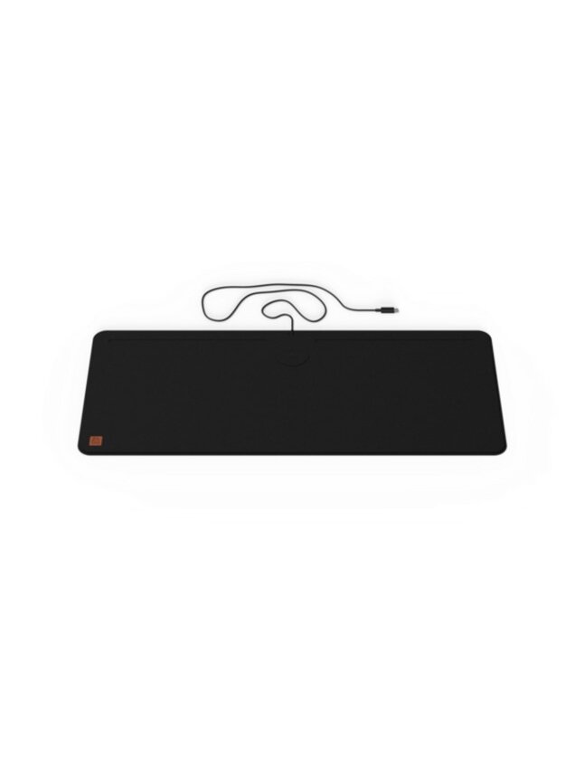 ZAGG Desk Mat with wireless charging Black 1