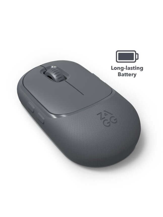 ZAGG-Promouse- Wireless Mouse & Wireless Charge Pad-Charcoal 3