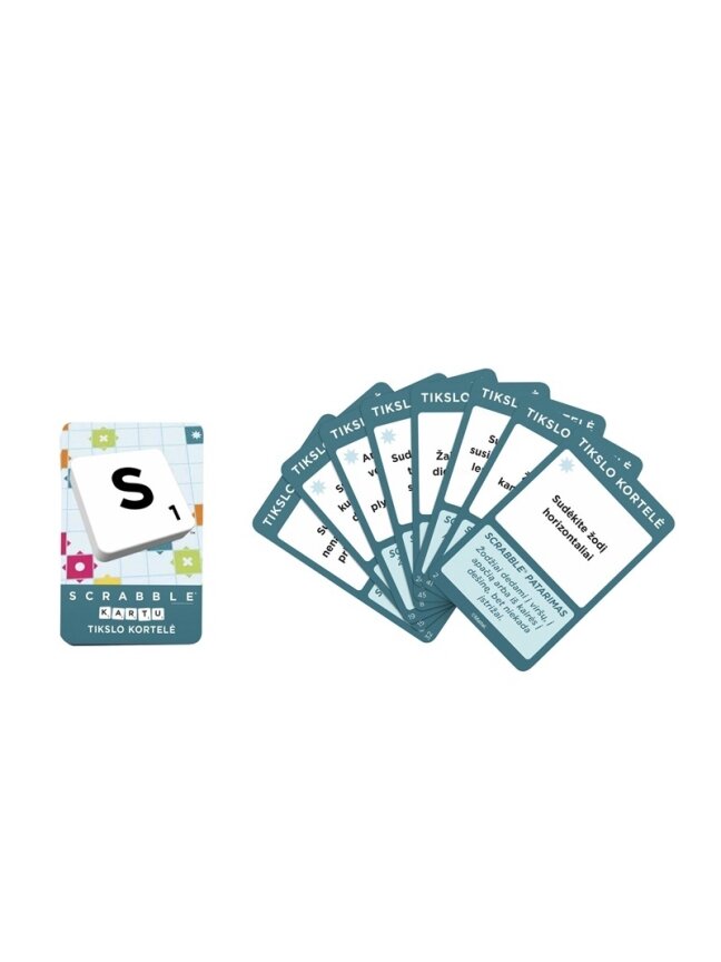 ŽAIDIMAS STALO SCRABBLE 2-1ME HXW10 1 ŽAIDIMAS STALO SCRABBLE 2-1ME HXW10 1