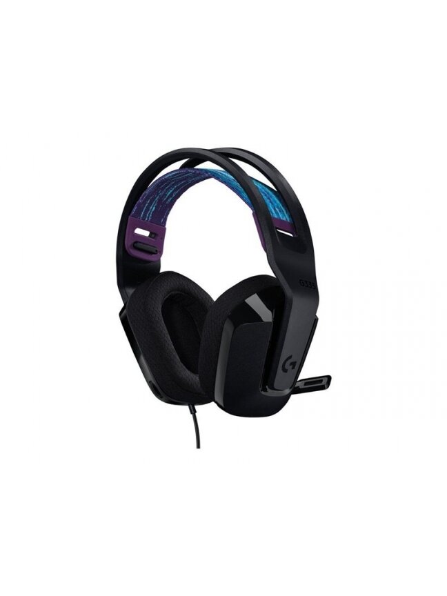 Žaidimų ausinės LOGITECH G335 juodos 1 Žaidimų ausinės LOGITECH G335 juodos 1