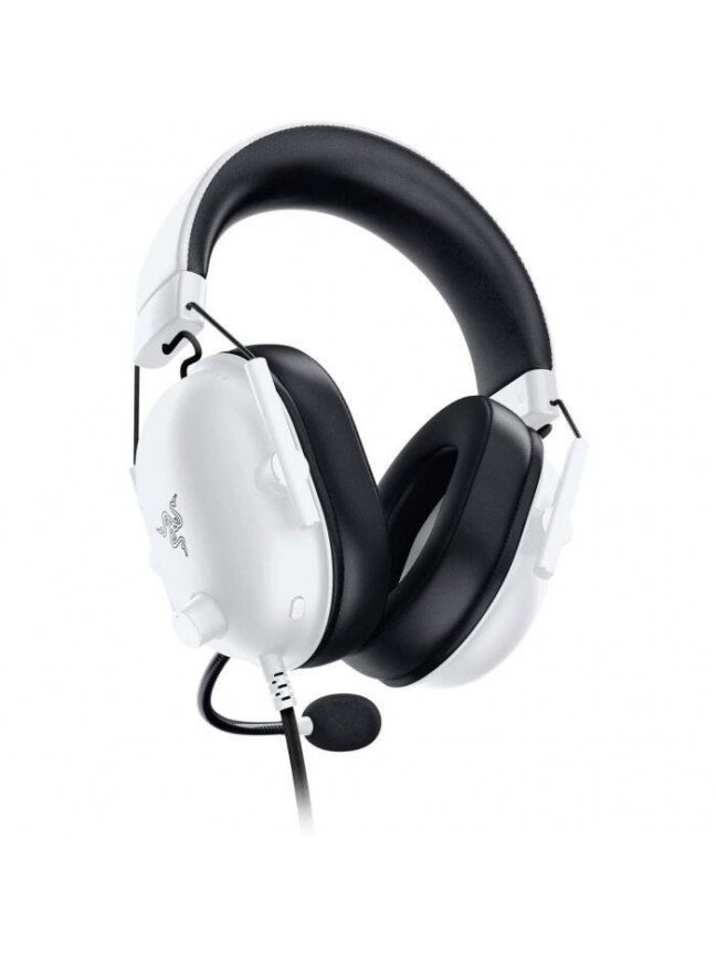 Žaidimų ausinės Razer BlackShark V2 X, baltos 1 Žaidimų ausinės Razer BlackShark V2 X, baltos 1