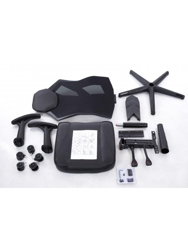 Žaidimų Kėdė PARTNER FURNITURE Juodai Pilka BM1002 2 Žaidimų Kėdė PARTNER FURNITURE Juodai Pilka BM1002 2
