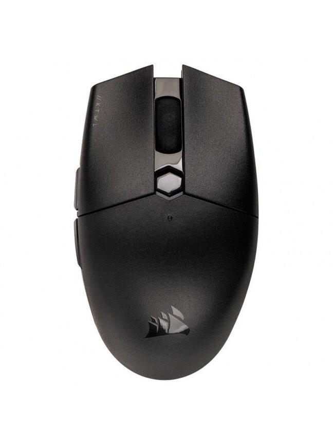 Žaidimų pelė Corsair Katar Pro, juoda 1 Žaidimų pelė Corsair Katar Pro, juoda 1